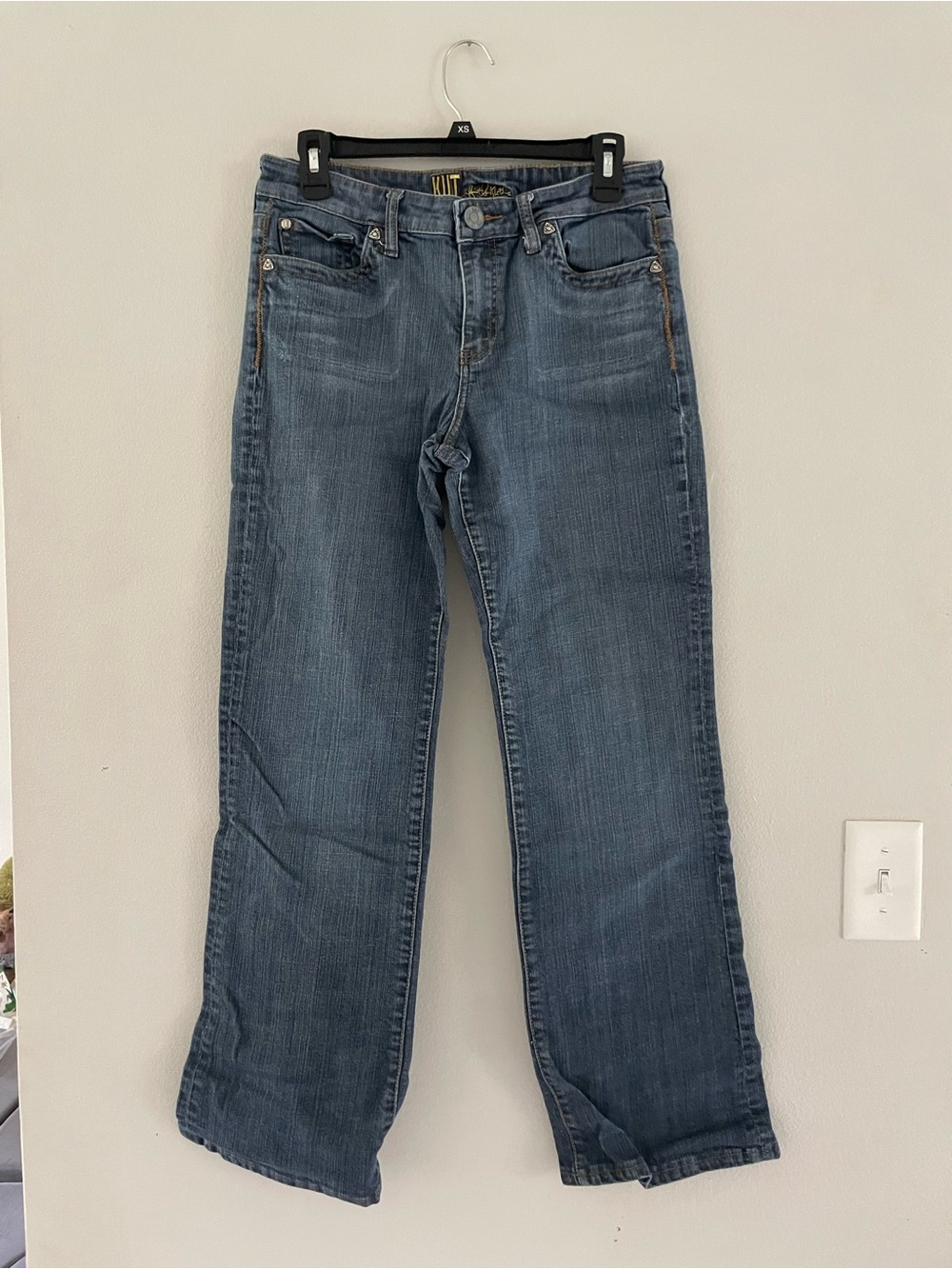 Kut from the Kloth Medium Wash Straight Leg Jeans